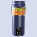 Portable USB Blender 460ml – Ice Crushing & Self-Cleaning Juicer Portable Blender SPOT Blue