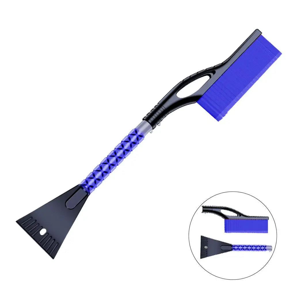 Telescopic Car Snow Shovel – Ice Scraper & Brush Winter Tool Car Ice Scraper SPOT Blue B