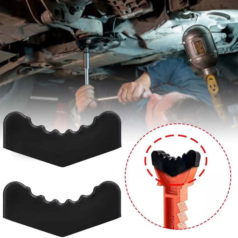 2-Pack Rubber Jack Stand Pads – 6-Ton Universal Adapters Jack Stand Pads SPOT
