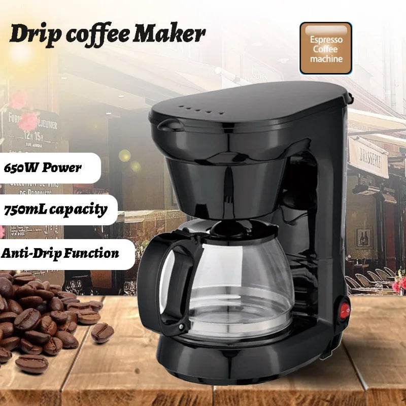 DUTRIEUX 750ml Automatic Drip Coffee Maker | Coffee Pot Drip Coffee Maker SPOT