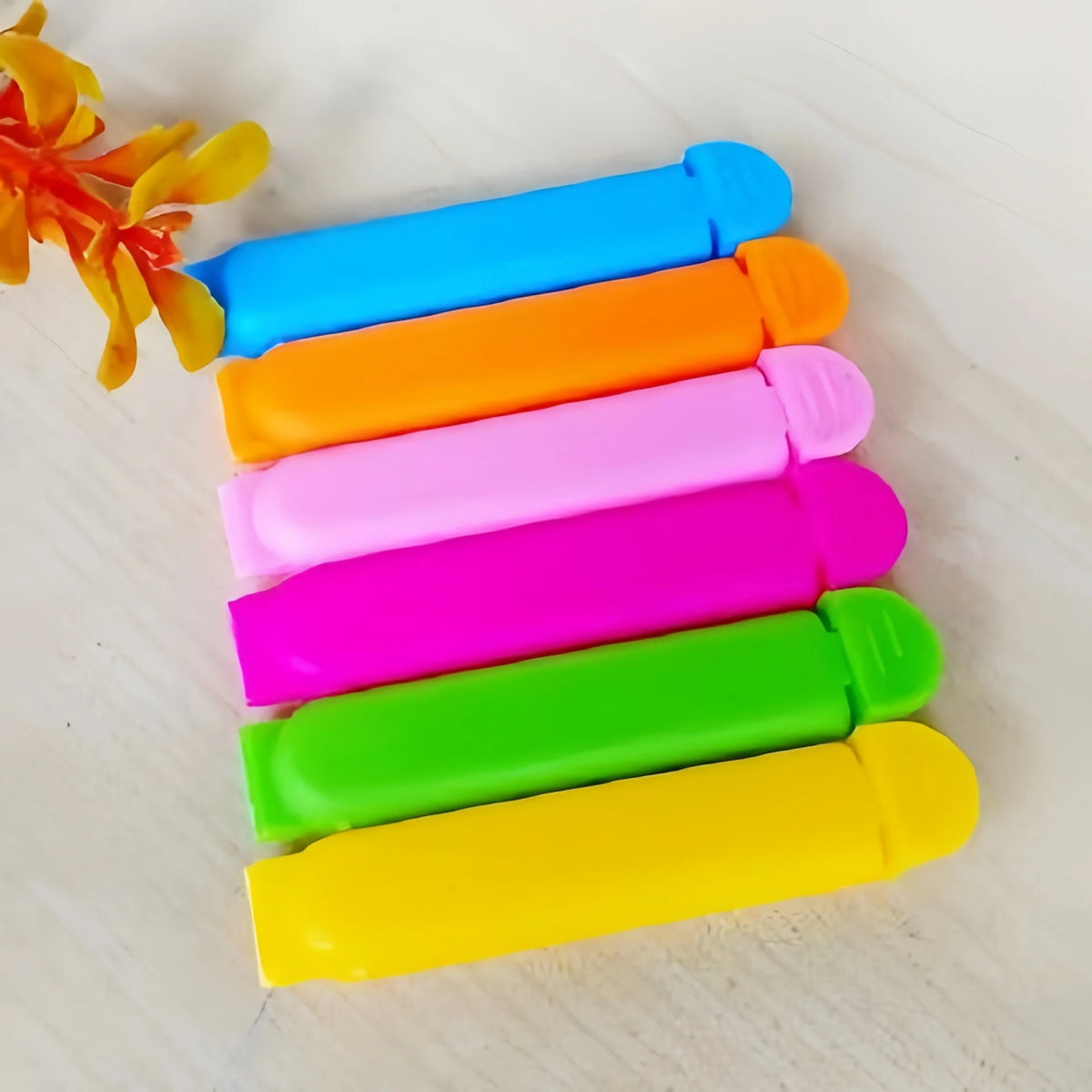 12-Pack Food Bag Clips – Airtight Plastic Seal Clamps Food Bag Clips SPOT