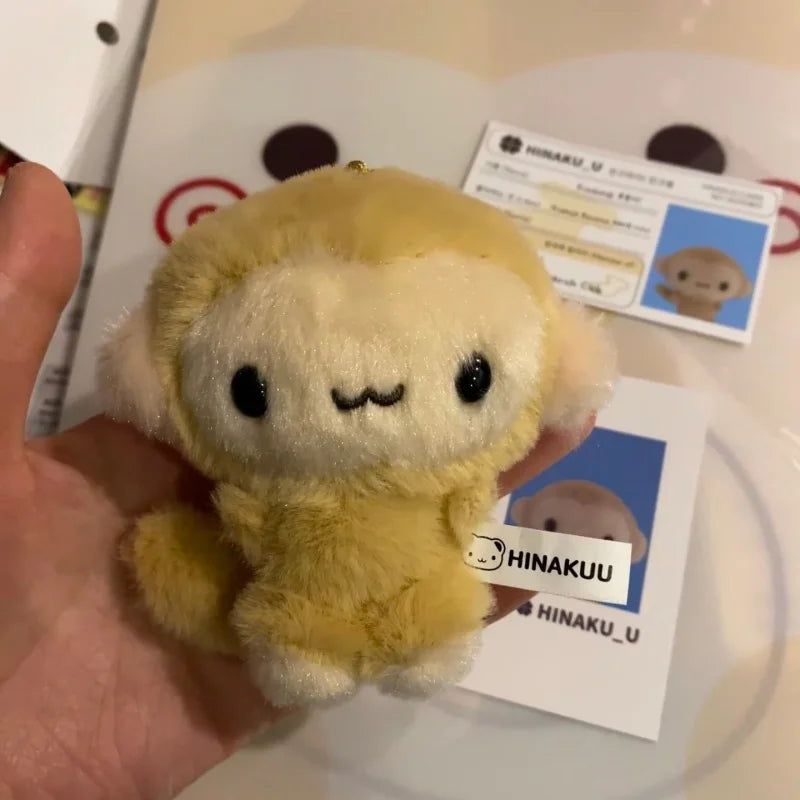 Monkey Plush Keychain – Banana Bag Charm, K-Pop Kawaii Style Plush Keychain SPOT