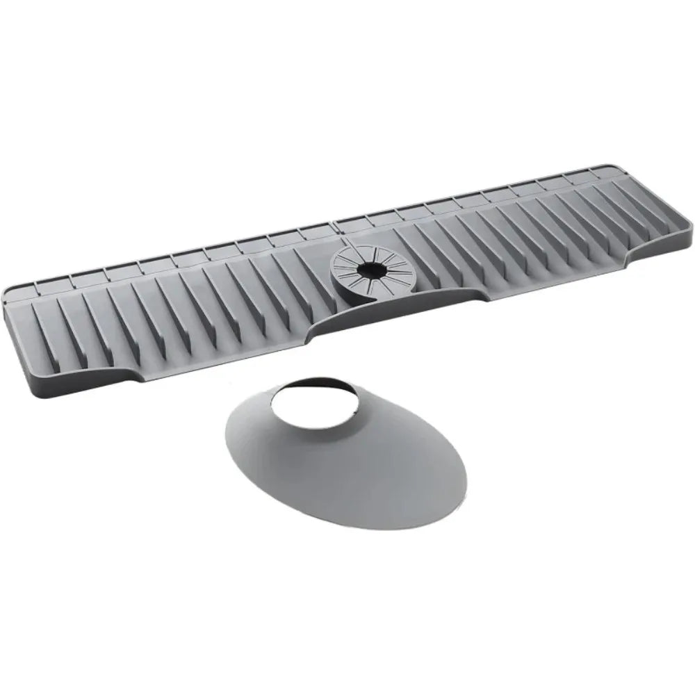 Adjustable Silicone Sink Rack – Sponge, Soap & Brush Organizer Sink Organizer Rack SPOT 1set