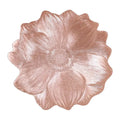 Metallic Lotus Flower PVC Placemat – Waterproof & Non-Slip
