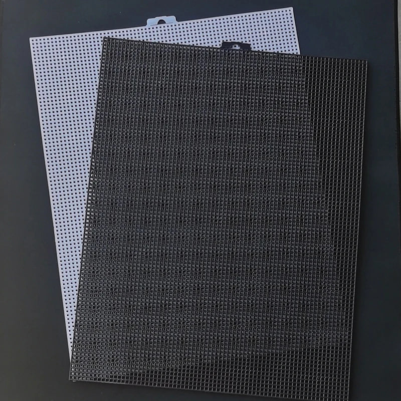 14-Count Plastic Cross Stitch Canvas Mesh Sheet for DIY Crafts Cross Stitch Canvas SPOT