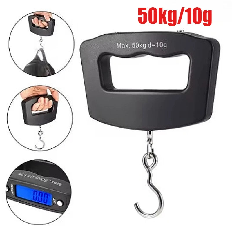 Digital Luggage Scale – Portable Hanging Travel Scale 50kg Luggage Scale SPOT