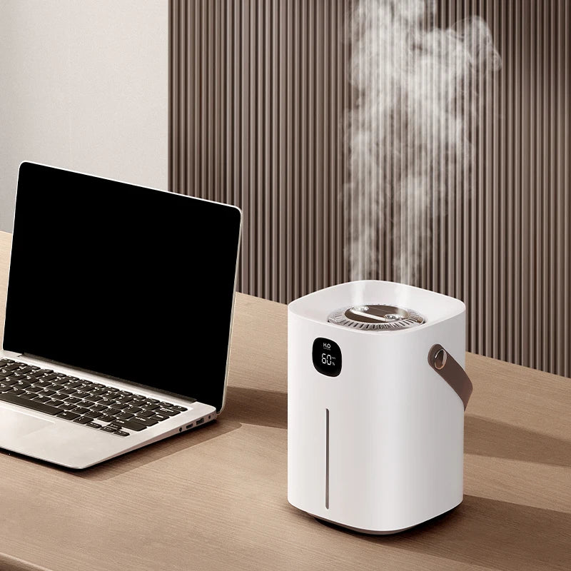 2L Wireless Rechargeable Desktop Humidifier – Dual Spray Nozzle Ultrasonic Humidifier SPOT