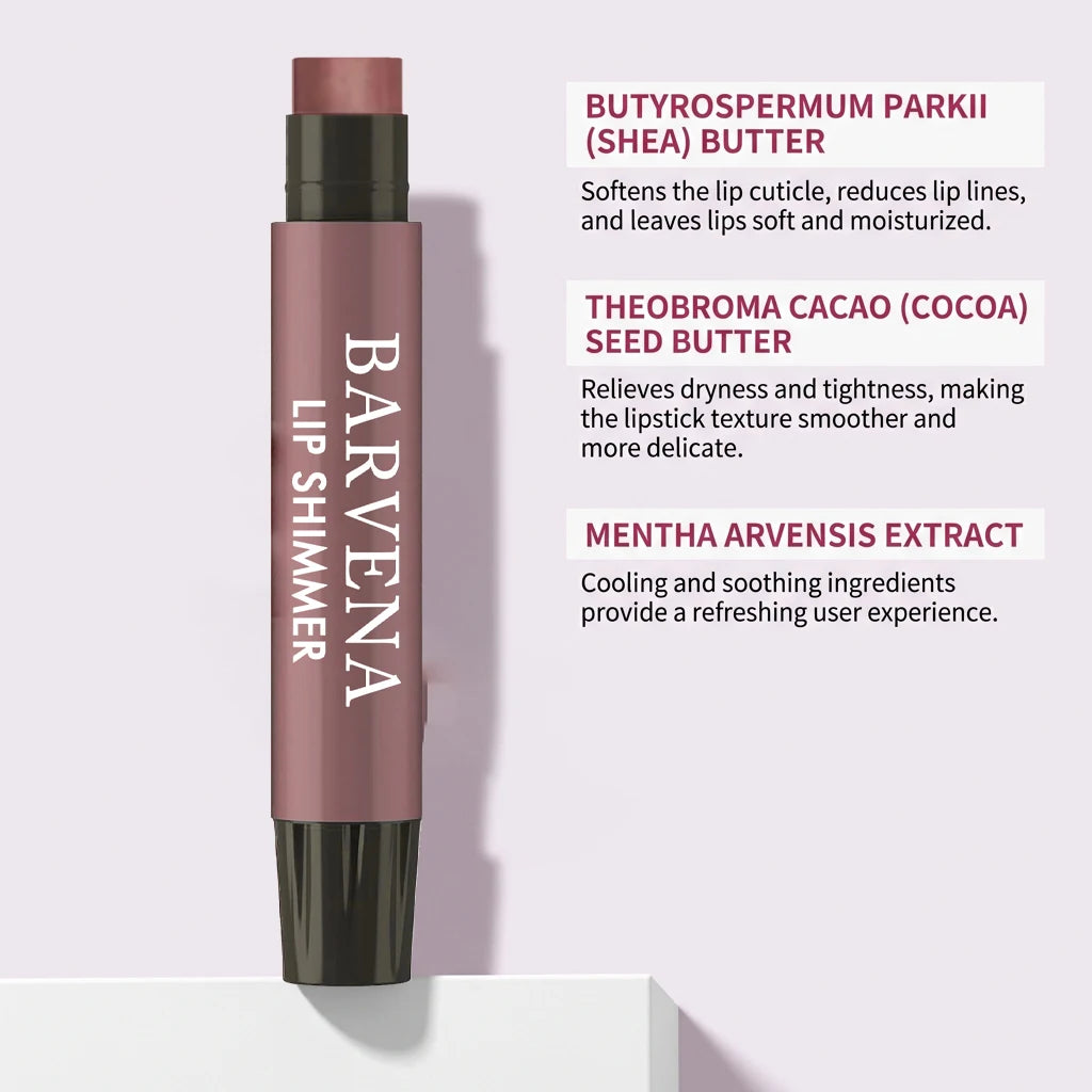 eelhoe Dark Purple Tinted Lip Balm Stick | Glossy Shimmer Tinted Lip Balm SPOT