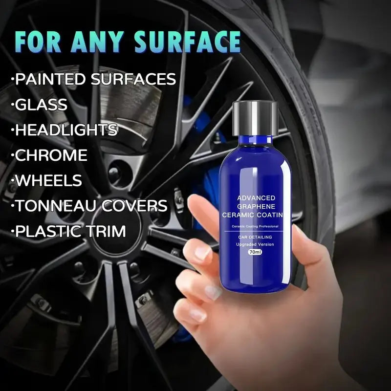 70ml Graphene Ceramic Coating for Cars – UV Trace & High Gloss Ceramic Car Coating SPOT