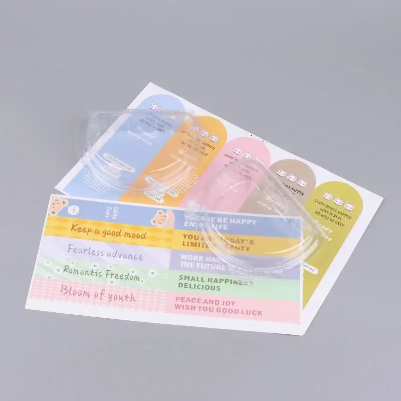 50-Pack Clear Mousse Cake Boxes with Lids & Stickers Cake Packaging Boxes SPOT