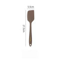 2-Piece Silicone Spatula Scraper Set – Baking & Mixing Tools Silicone Spatula Set SPOT Brown L