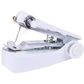 Portable Mini Hand Sewing Machine – Fabric & Clothes Repair Mini Sewing Machine SPOT 1pc-white