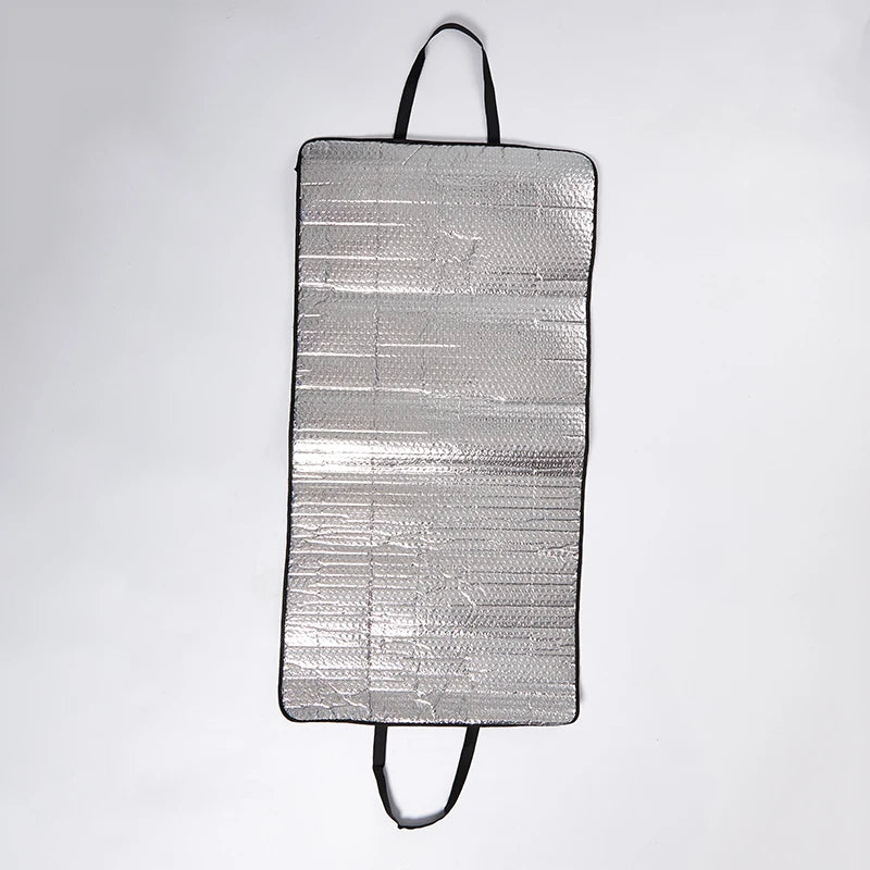 Outdoor Air Conditioner Cover – Aluminum Foil Sunscreen 100×50cm AC Unit Cover SPOT 1pc