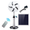 Solar Rechargeable Floor Fan 16/18 Inch – Indoor & Outdoor Use Solar Floor Fan SPOT Default Title