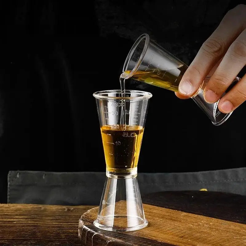 Double-Headed Cocktail Jigger – 20/40cc PC Measuring Cup Cocktail Jigger SPOT