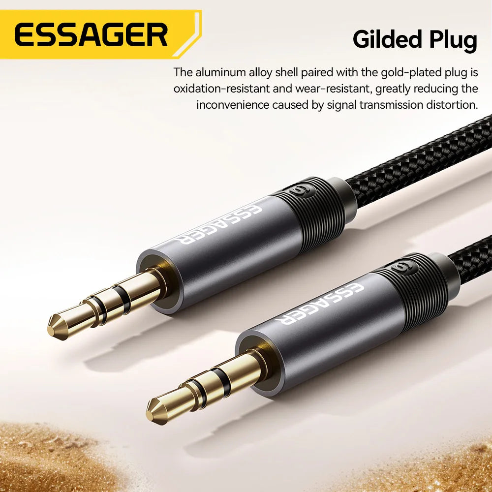 Essager 3.5mm Male to Male AUX Audio Cable | 5 Lengths AUX Audio Cable SPOT