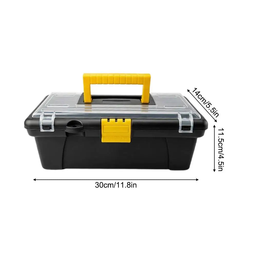 Hard Case Portable Plastic Toolbox – Waterproof Organizer Tool Storage Box SPOT
