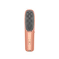 Portable Electric Hair Straightening Brush – 5-Level Heat Hair Straightening Brush SPOT Orange USB Type-C