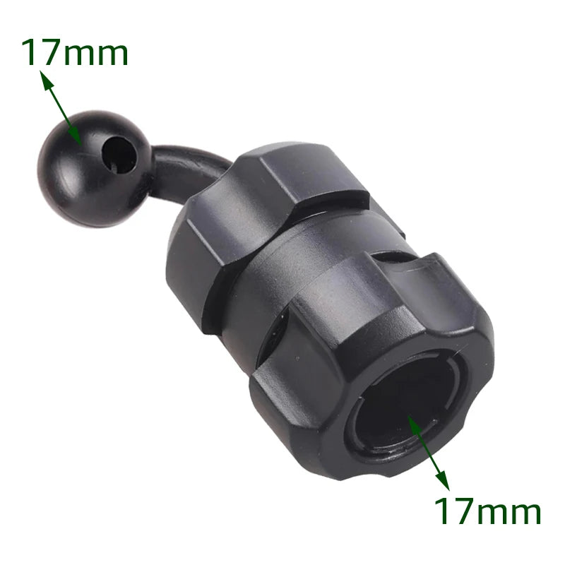 17mm Ball Joint Extension Arm for Car Phone Mount – 360° Rotation Phone Mount Adapter SPOT