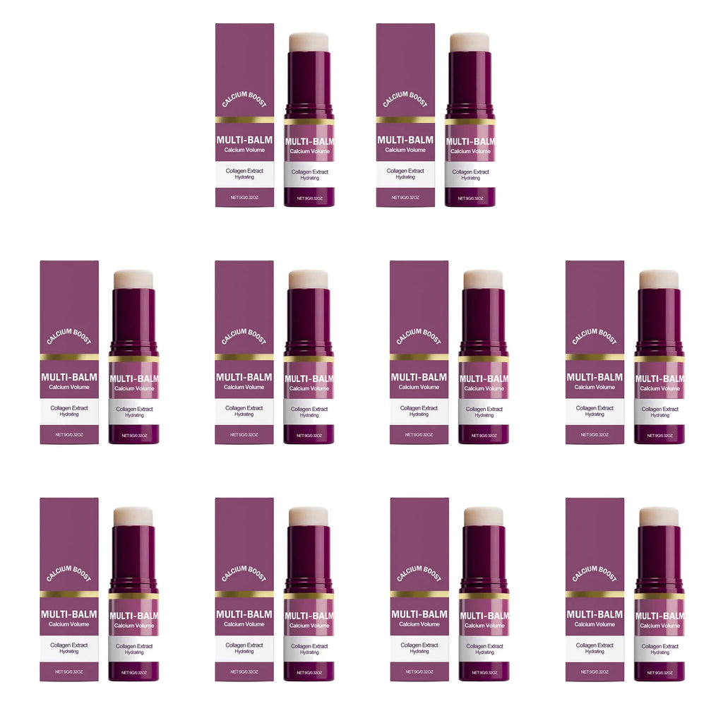 Hoygi Calcium Collagen Multi Balm Stick – Face, Eyes & Neck Moisturizing Balm Stick SPOT 10Pcs
