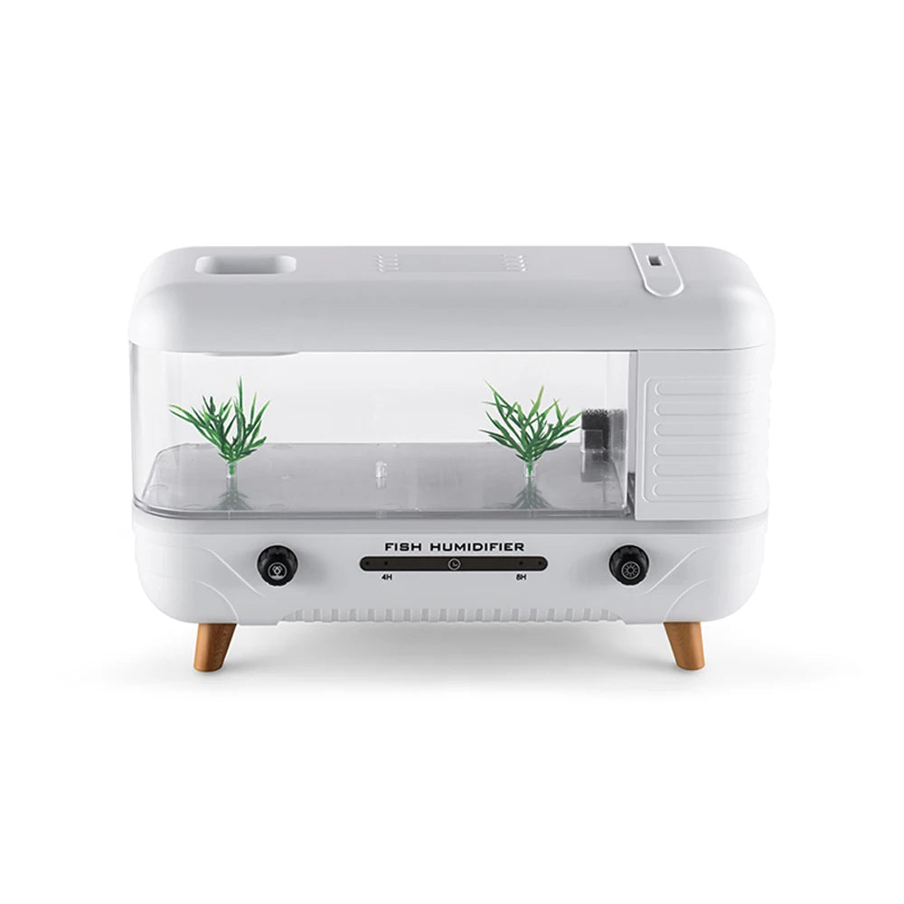 Fish Tank Aromatherapy Humidifier & Essential Oil Diffuser LED Aromatherapy Humidifier SPOT WHITE USB Type-C