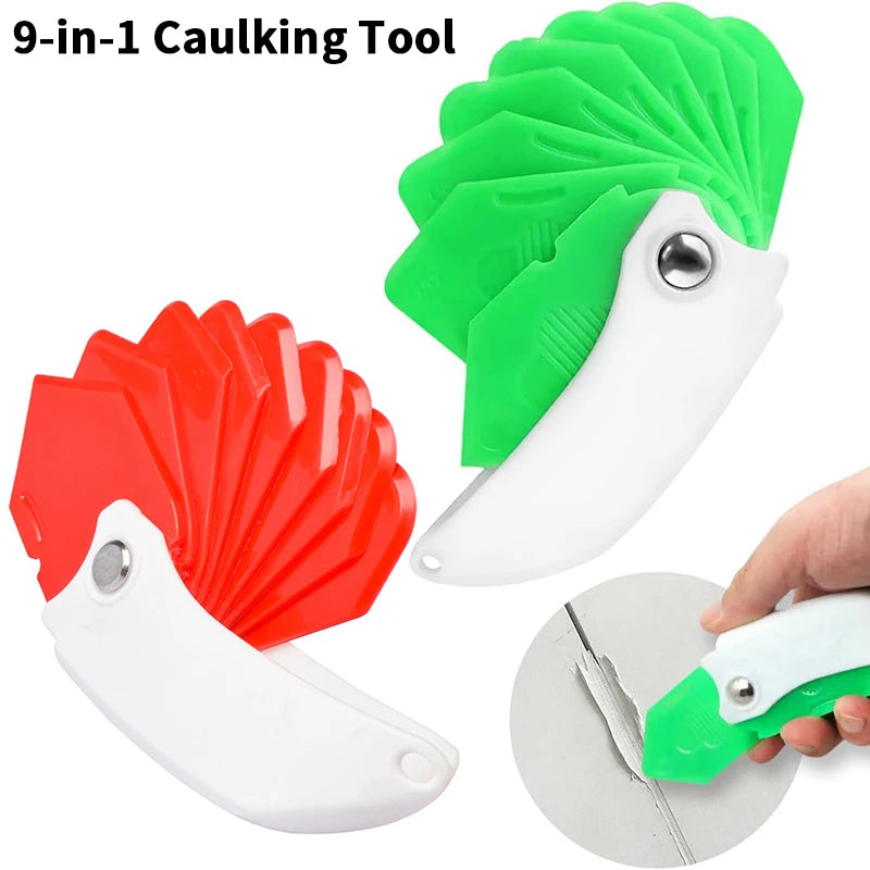 9-in-1 Sealant Scraper & Grout Removal Tool for Tile & Glass Sealant Scraper Tool SPOT