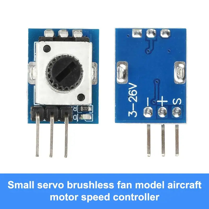 Mini Brushless Motor Servo Tester PWM Module 3–26V | RC DIY PWM Servo Tester Module SPOT 1Pcs