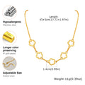 18k Gold Heart Pendant Necklace – Waterproof Stainless Steel Heart Pendant Necklace SPOT NC-2276G