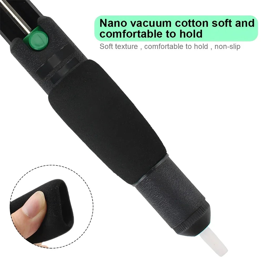 Desoldering Pump Vacuum Gun – Anti-Skid Solder Removal Tool Desoldering Pump SPOT