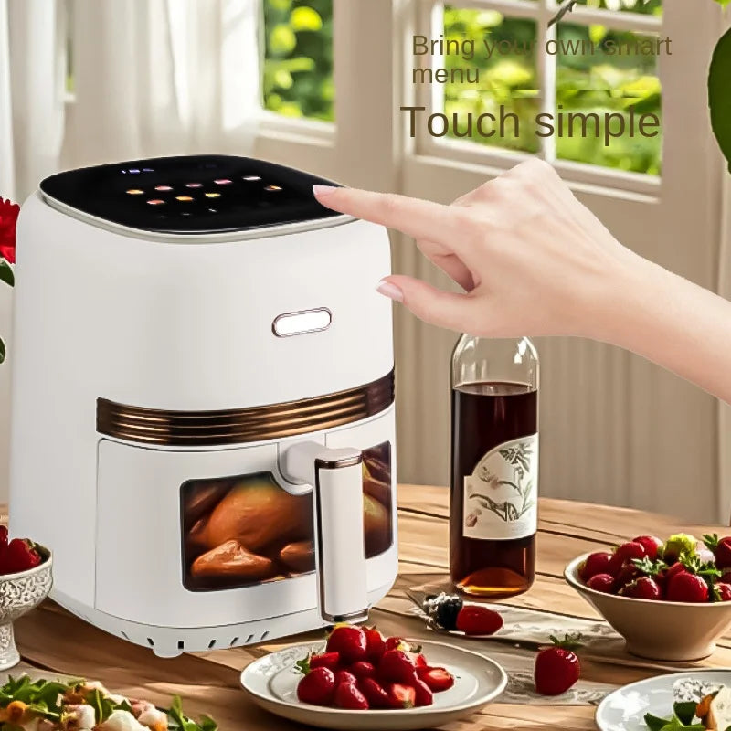 5L Touch Screen Air Fryer with Visual Window – 1400W Air Fryer SPOT