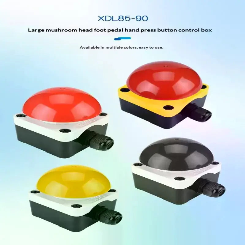 IP67 Waterproof Foot Pedal Switch – Self-Reset & Lockable NO/NC Foot Pedal Switch SPOT