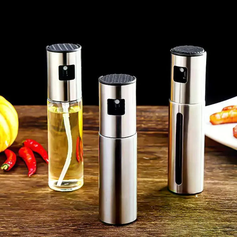 Glass Oil Sprayer Mister – Stainless Steel Olive Oil Bottle Oil Mister Sprayer SPOT