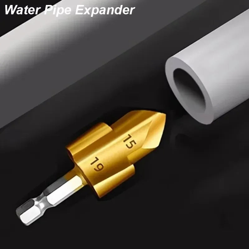 PPR Pipe Step Drill Bit Set 20/25/32mm – Hex Shank Step Drill Bit Set SPOT