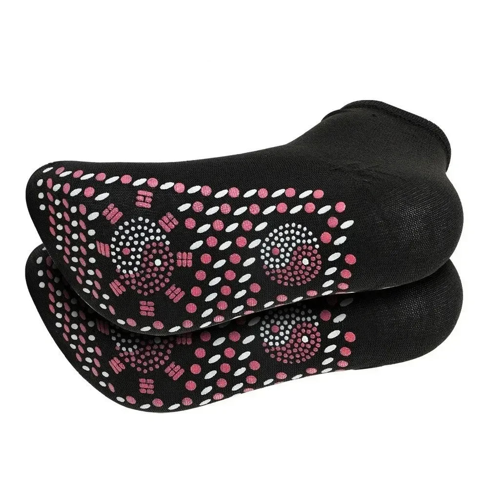 Tourmaline Self-Heating Thermal Socks – 1, 3 or 5 Pairs Thermal Socks SPOT Black 5Pairs