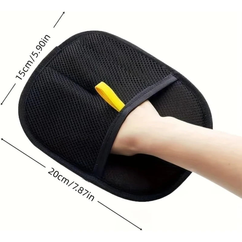 Pet Hair Remover Glove – Double-Sided Dog & Cat Grooming Pet Grooming Glove SPOT
