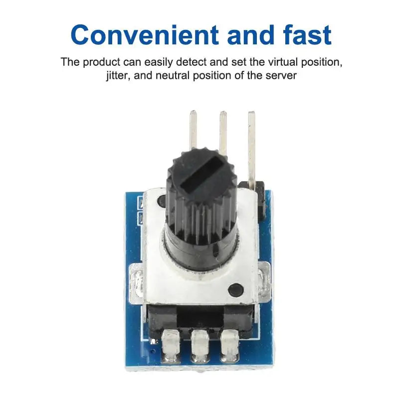 Mini Brushless Motor Servo Tester PWM Module 3–26V | RC DIY PWM Servo Tester Module SPOT
