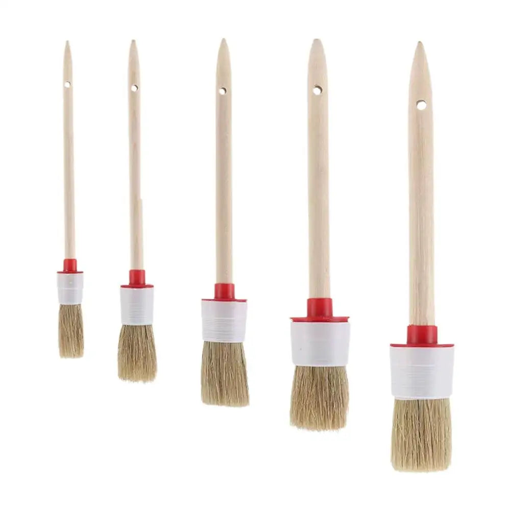 Car Detailing Brush Set – Soft Auto Interior & Exterior Brushes Car Detailing Brush SPOT 5pcs set