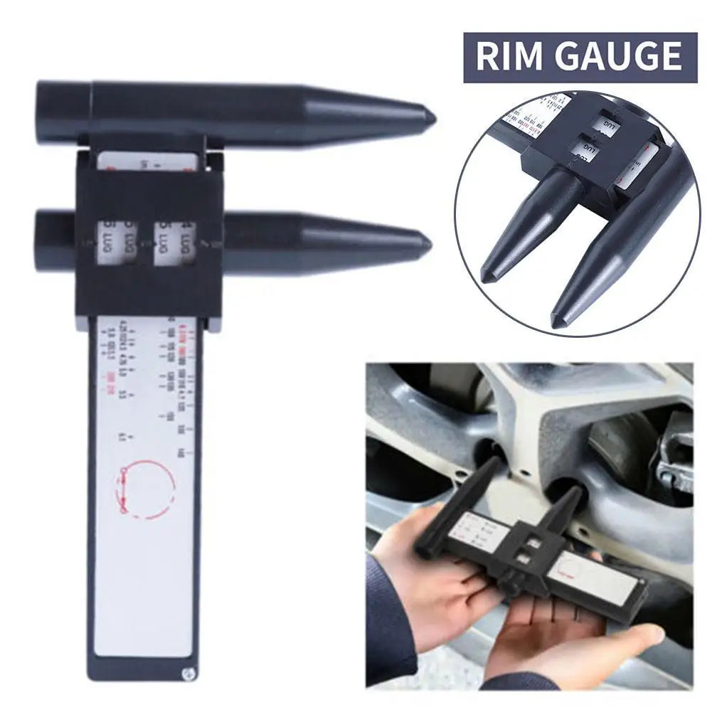 PCD Bolt Pattern Gauge – 4 5 6 8 Lug Wheel Measuring Tool Wheel Bolt Gauge SPOT