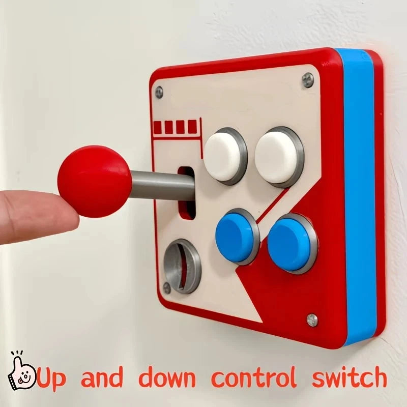 Retro Arcade Joystick Wall Light Switch Panel | Gamer Décor Novelty Wall Switch SPOT
