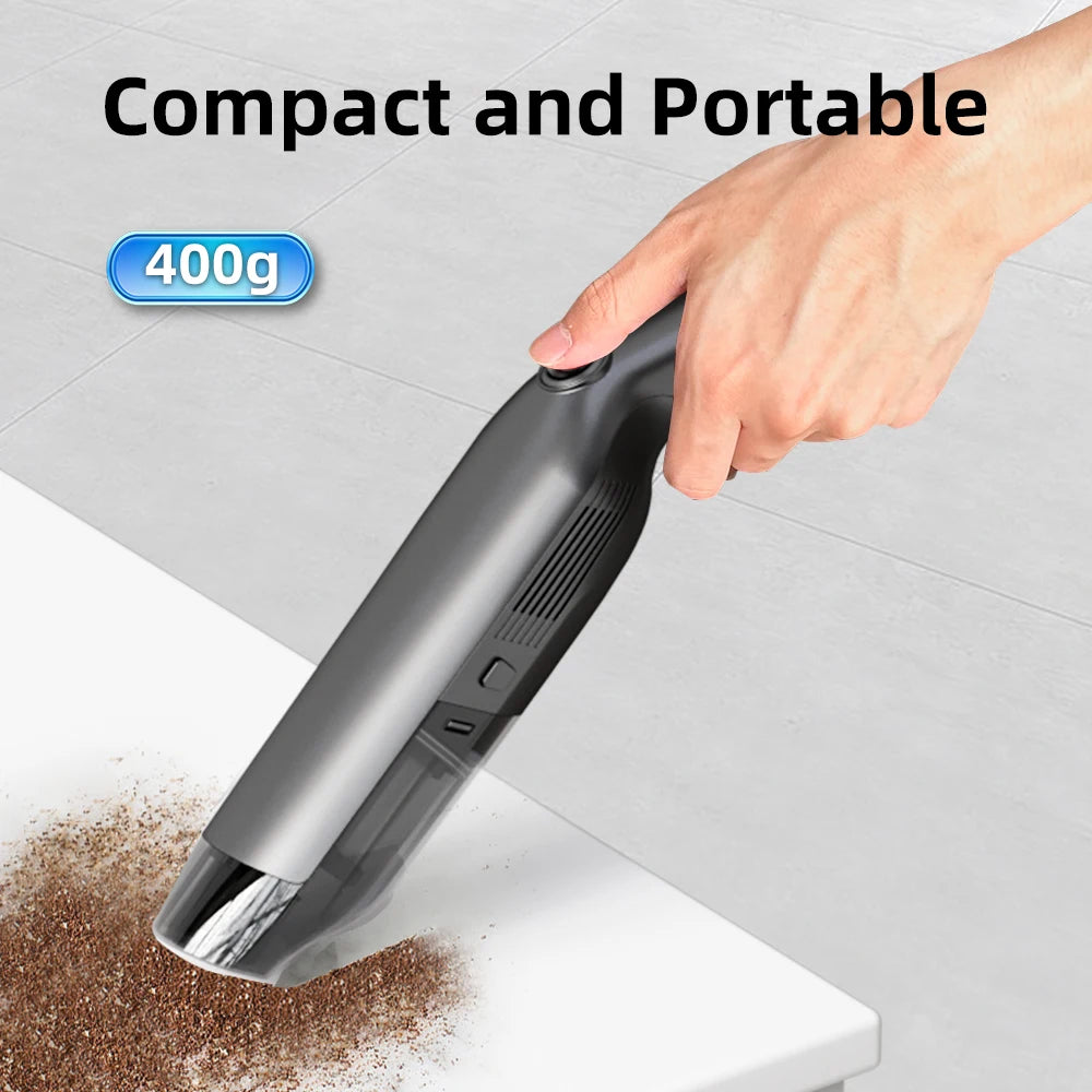 Wireless Handheld Vacuum 5000Pa HEPA – Home & Car Mini Cleaner Handheld Vacuum Cleaner SPOT