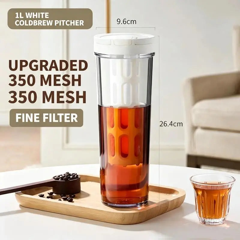 1L Cold Brew Coffee Maker Infuser Pitcher – BPA-Free Cold Brew Pitcher SPOT