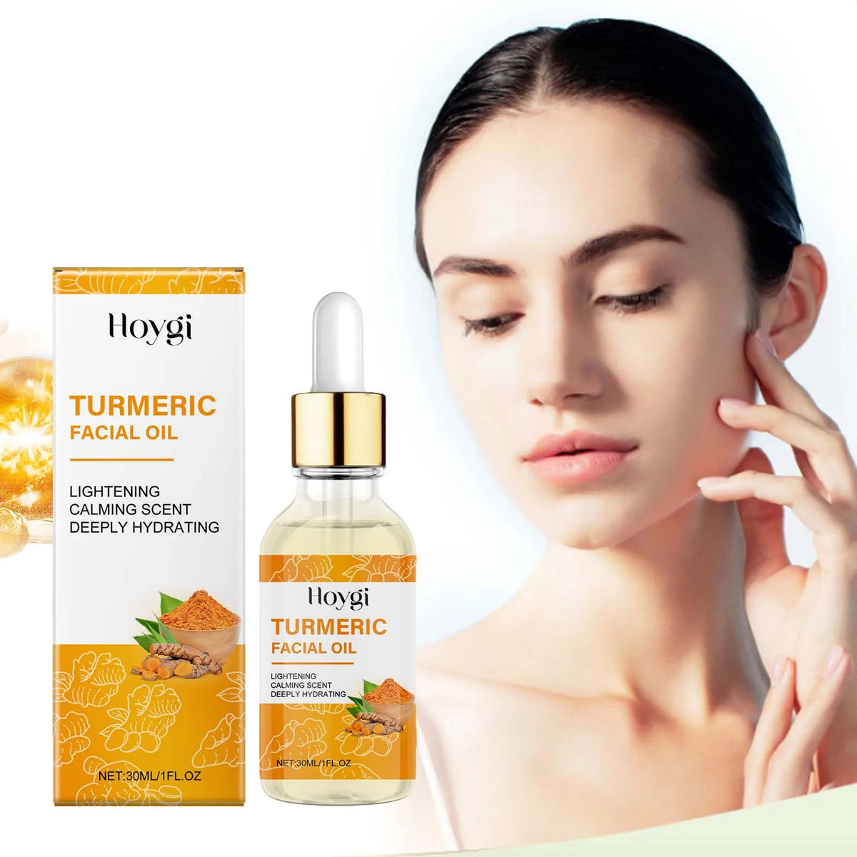 Hoygi Turmeric Facial Essence Oil – Brightening Face Oil 30ml Facial Essence Oil SPOT
