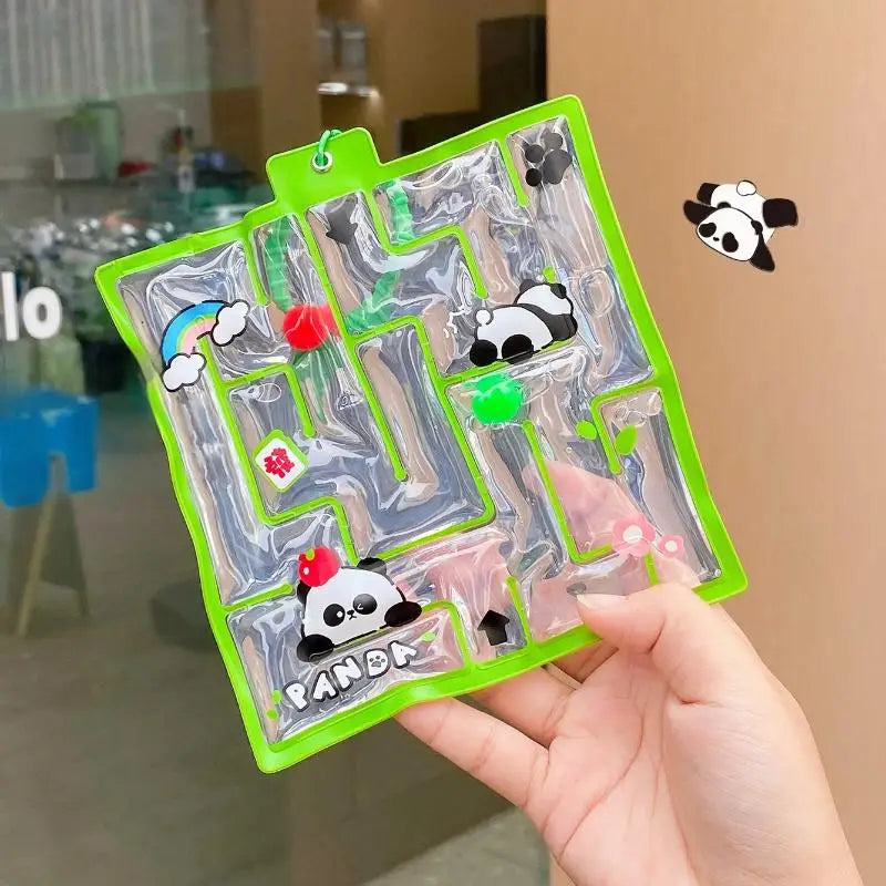 Water Bag Maze Squeeze Fidget Toy with Keychain | Ages 14+ Fidget Keychain Toy SPOT