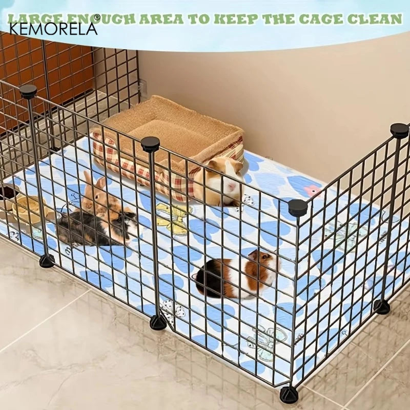 Reusable Guinea Pig Cage Liner – Washable Pee Pad for Small Pets Pet Cage Liner SPOT