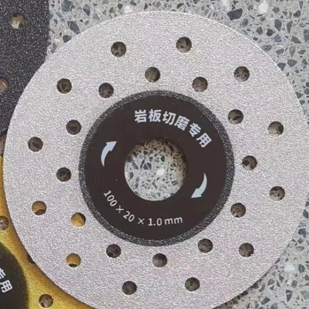 3-Pack 100mm Porous Cutting Discs for Stone, Tile & Ceramic Cutting Disc Set SPOT