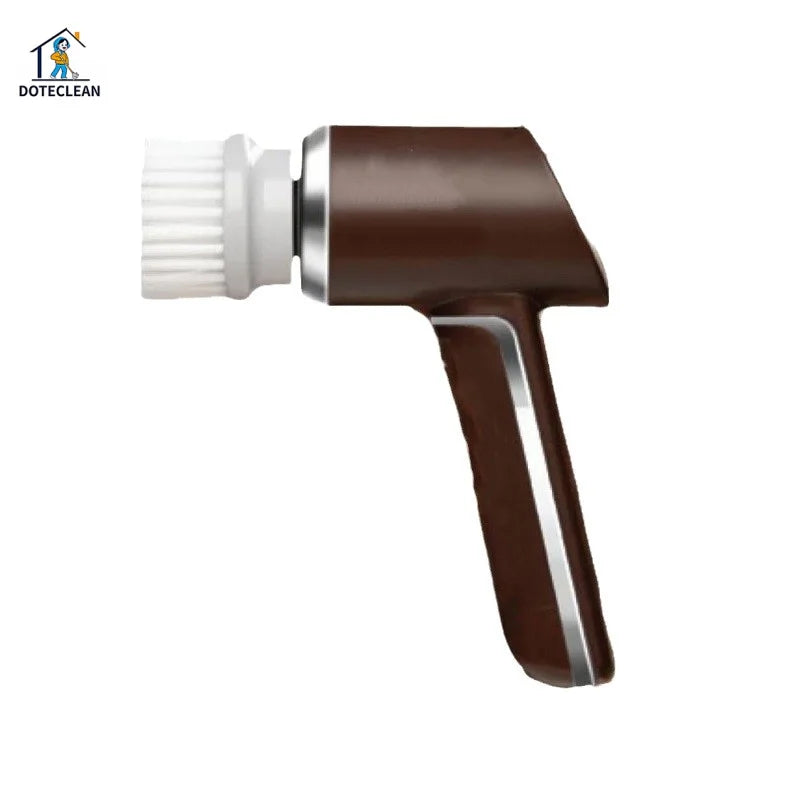 Multifunctional Electric Cleaning Brush – Kitchen & Bathroom Electric Cleaning Brush SPOT Chocolate S