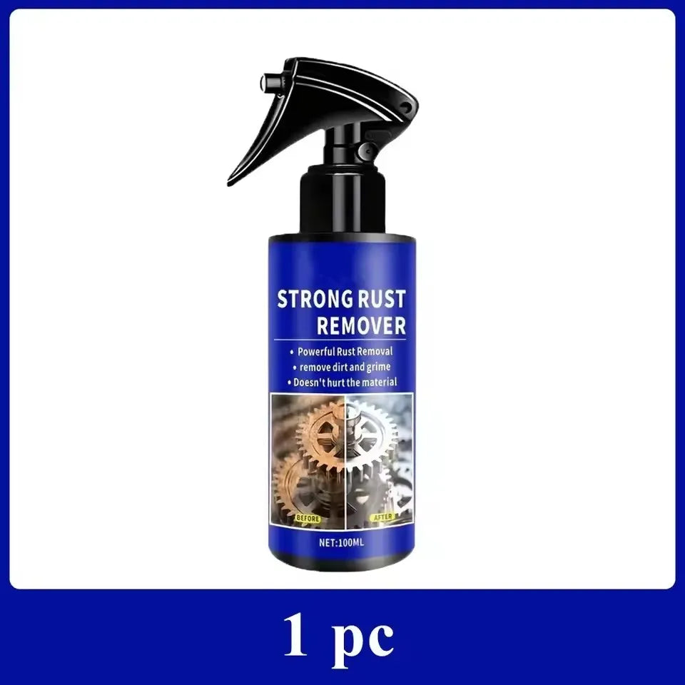 100ml Metal Rust Remover Spray – Fast-Acting Rust Dissolver Rust Remover Spray SPOT 1pcs