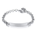 Engraved Name Bar Bracelet – Custom Gold Plated Gift for Women Personalized Bracelet SPOT BR-449S