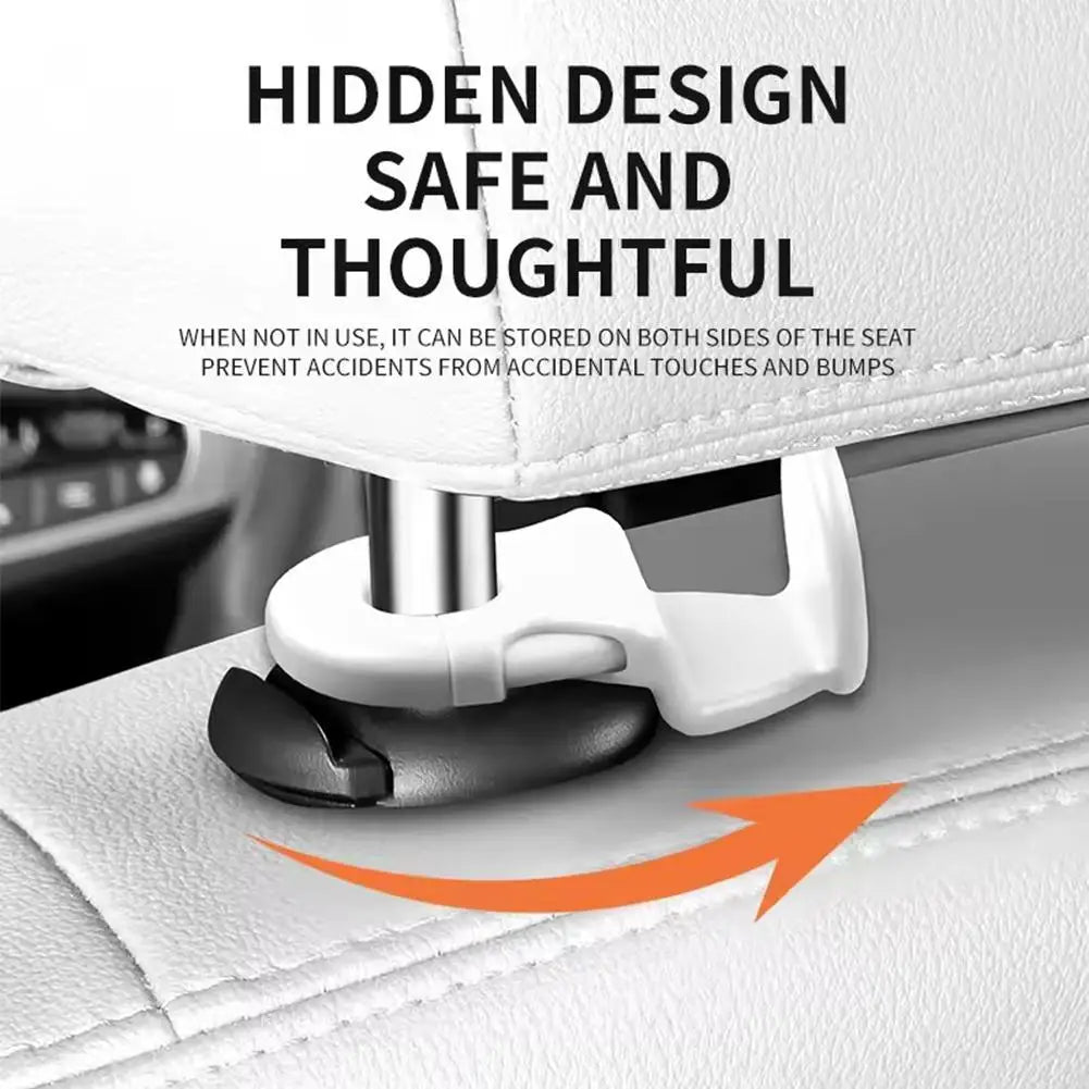 Car Headrest Hook – ABS Rear Seat Bag Hanger Organizer Car Seat Hook SPOT