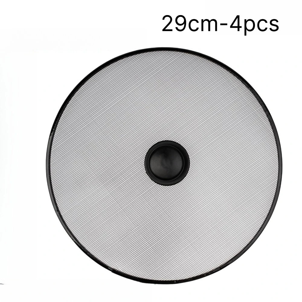 4-Pack Frying Pan Splatter Screen – Fine Mesh Splash Guard Splatter Screen Set SPOT 29cm-4pcs